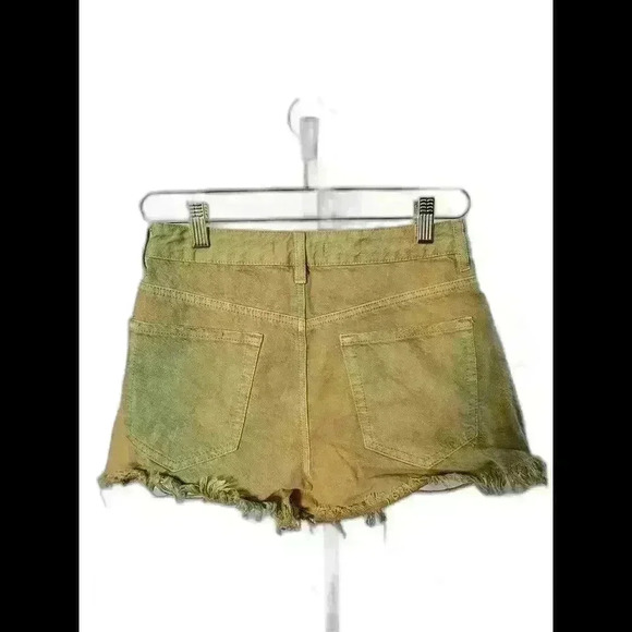 Pac Sun High Rise Festival Denim Shorts - Picture 3 of 3